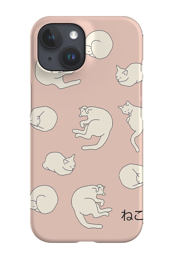 Neko Cat Phone Case (Pink)