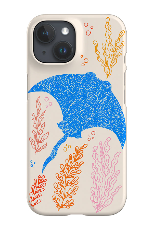 Manta Ray Phone Case (Bright) | Harper & Blake