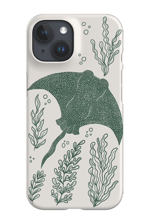 Manta Ray Phone Case (Khaki) | Harper & Blake
