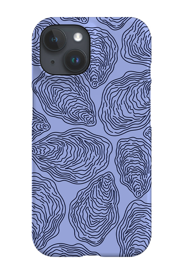 Oversized Oyster Phone Case (Blues) | Harper & Blake