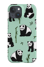 Panda Phone Case (Mint)