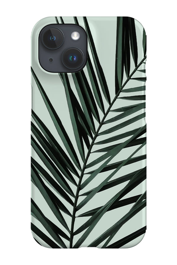 Green Palm Leaves Phone Case (Green)