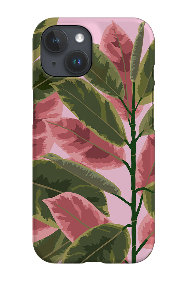 Plant Up Close Phone Case (Pink) | Harper & Blake