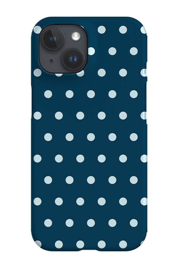 Polka Dots Phone Case (Blue) | Harper & Blake