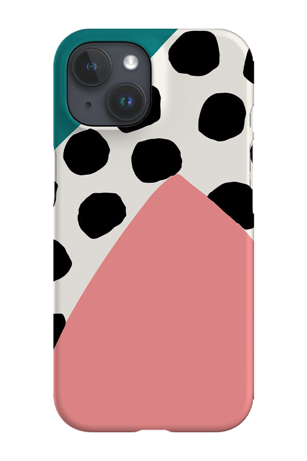 Shapes Big Dot Phone Case (Pink) | Harper & Blake