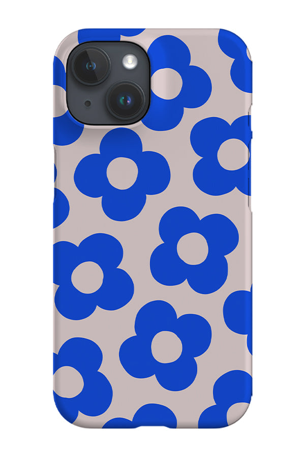 Simple Flowers Phone Case (Off White Blue) | Harper & Blake