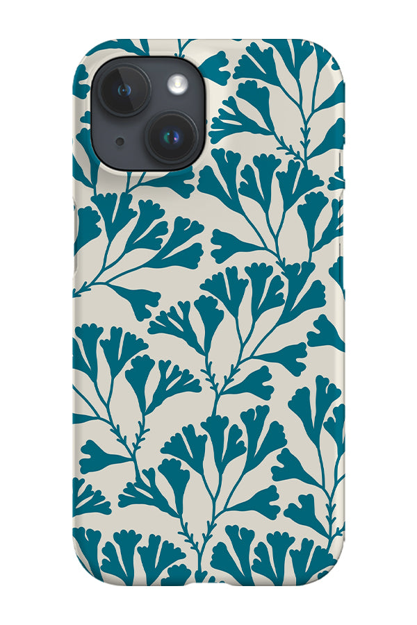 Seaweed Phone Case (Beige Blue) | Harper & Blake