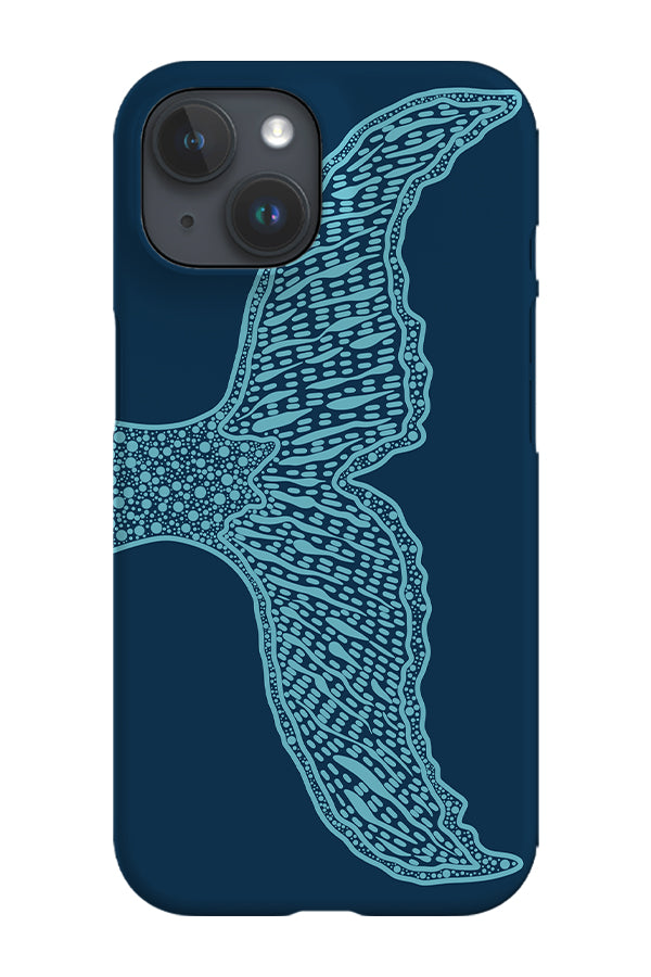 Shark Tail Phone Case (Navy) | Harper & Blake