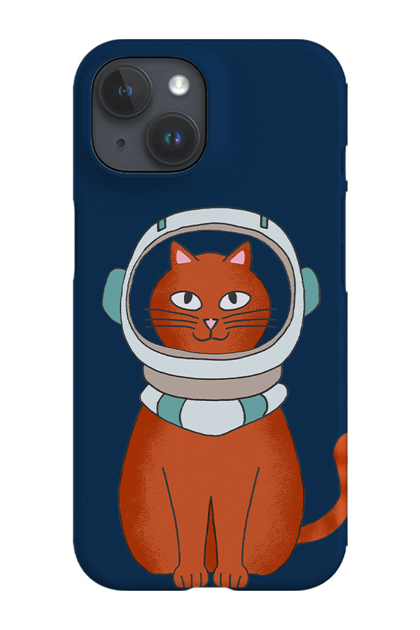 Space Cat Phone Case (Navy) | Harper & Blake