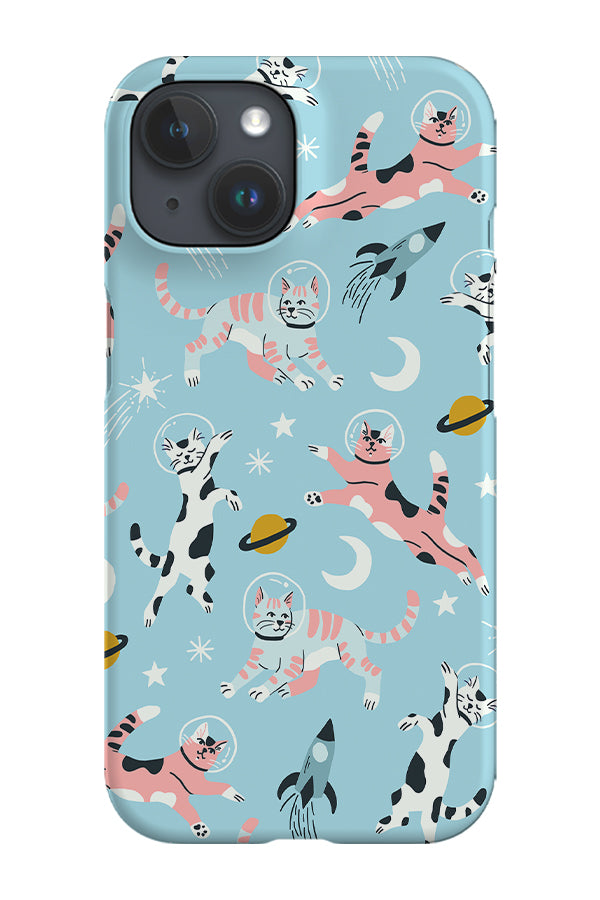 Space Cats Phone Case (Blue) | Harper & Blake