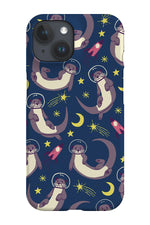 Space Otter Phone Case (Dark Blue)