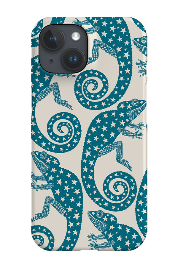 Star Lizard Scatter Phone Case (Beige) | Harper & Blake
