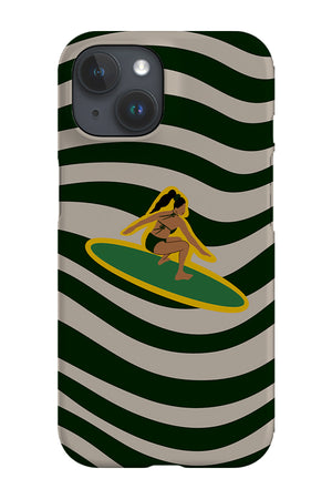 Surfer Phone Case (Green) | Harper & Blake