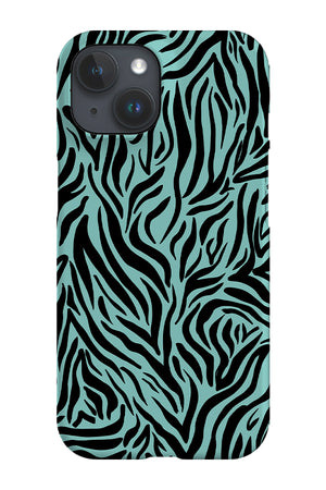 Tiger Animal Print Phone Case (Mint) | Harper & Blake