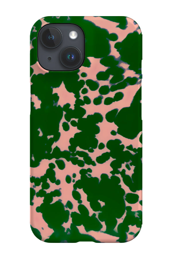 Tortoise Print Phone Case (Green) | Harper & Blake