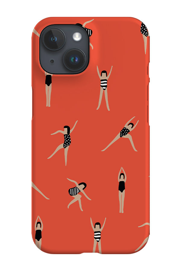 Yoga Pose Phone Case (Burnt Orange) | Harper & Blake