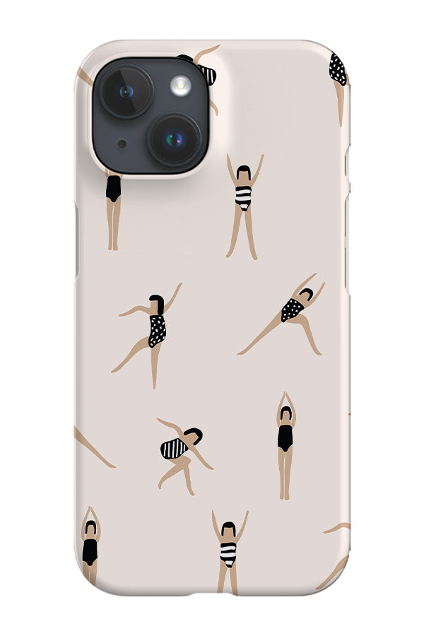 Yoga Pose Phone Case (Cream) | Harper & Blake