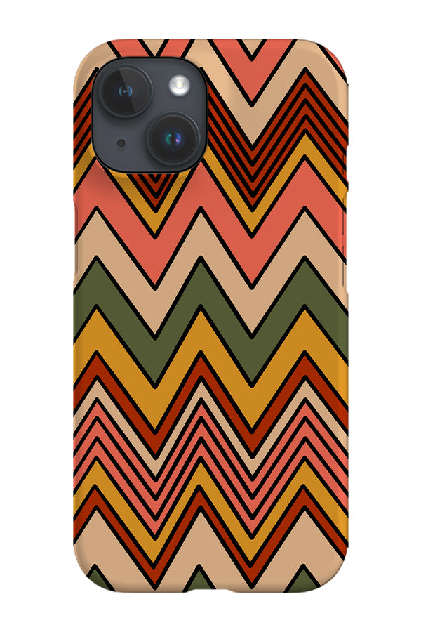 Zig Zag Phone Case (Retro) | Harper & Blake