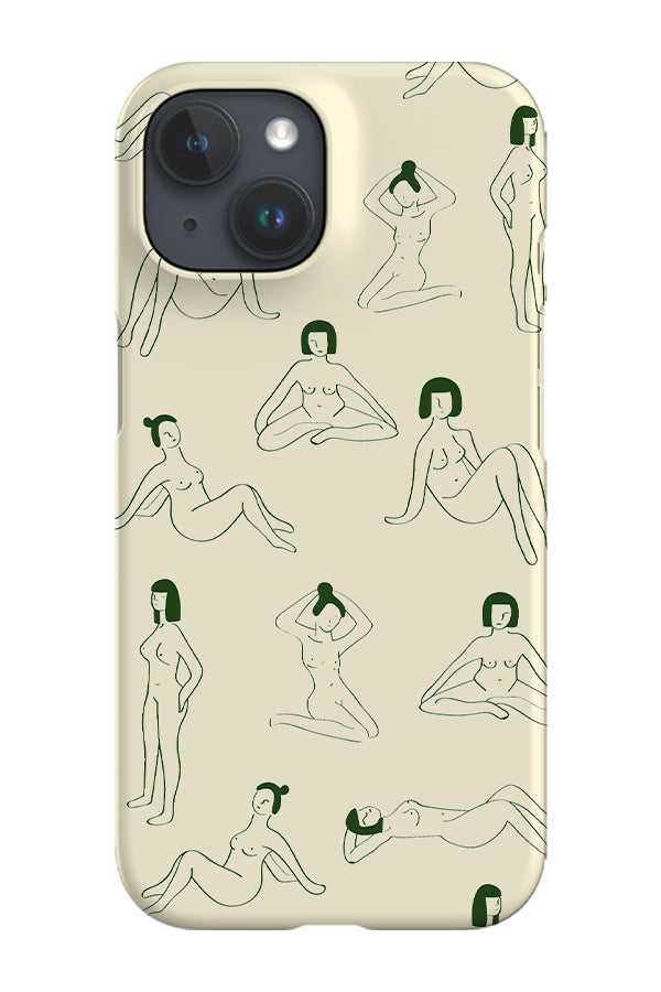 Naked Ladies Phone Case (Cream Green) | Harper & Blake