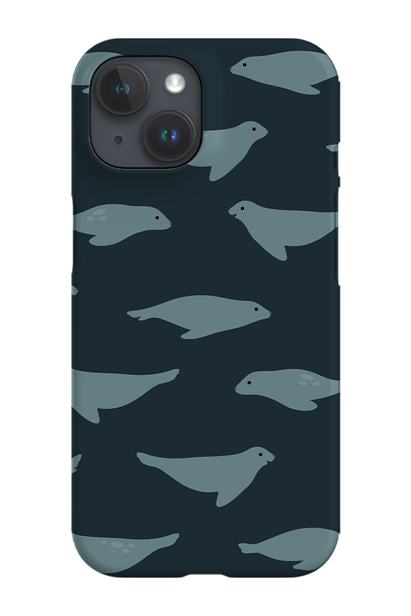 Seal Phone Case (Dark Blue) | Harper & Blake