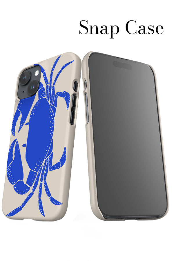 Crab Placement iPhone Snap Phone Case (Off-White) | Harper & Blake