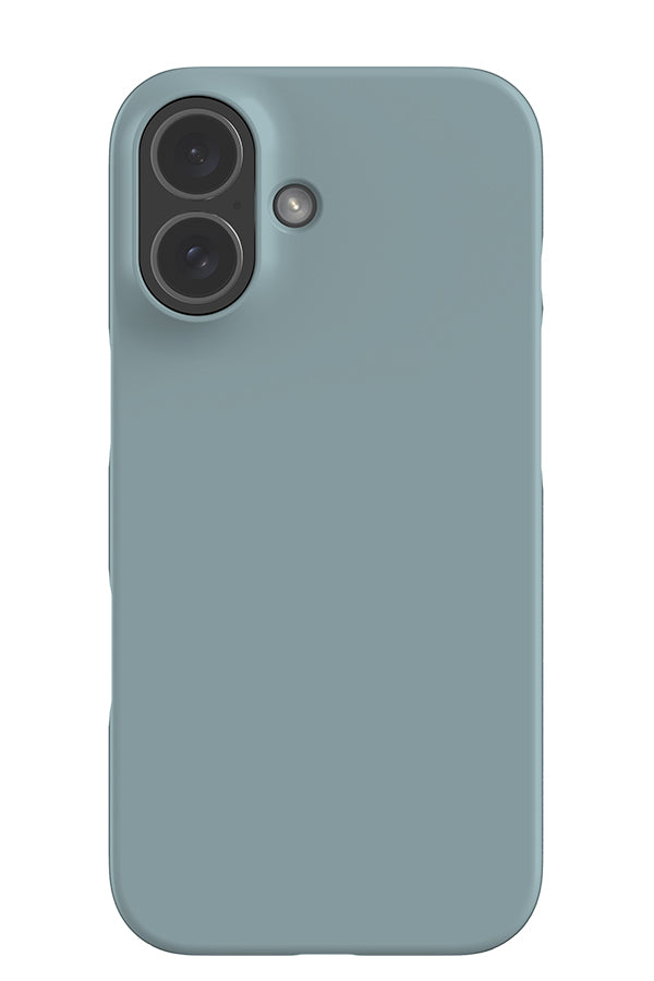 still tone snap phone case with a plain light blue single colour