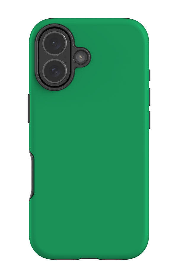 still tone solid colour tough phone case with a plain bright green base