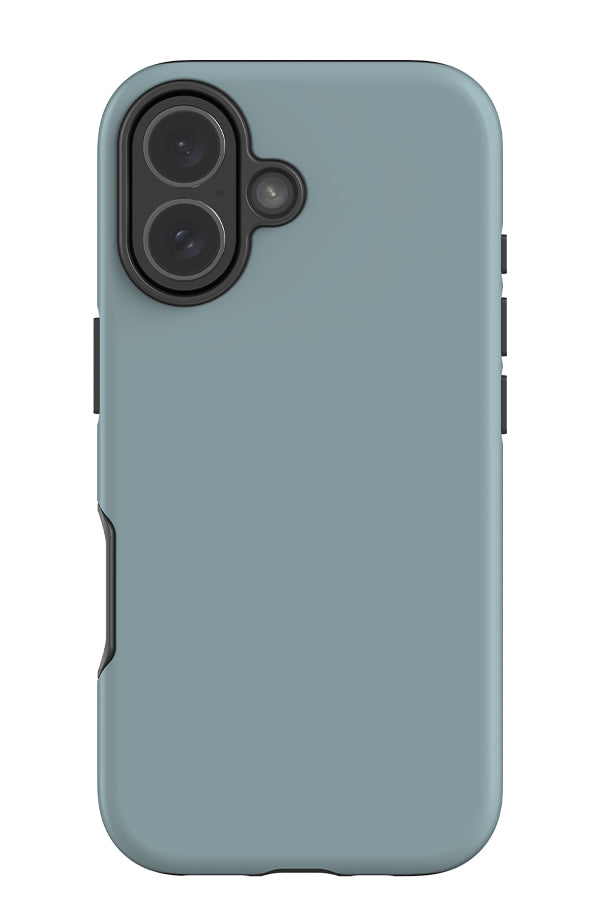 still tone tough phone case with a plain light blue single colour