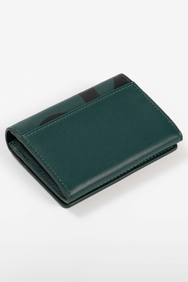 
                  
                    Abstract Swirl Lines Leather Purse (Dark Green) | Harper & Blake
                  
                