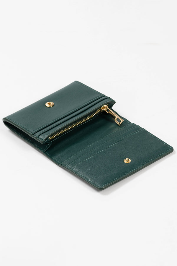 
                  
                    Abstract Swirl Lines Leather Purse (Dark Green) | Harper & Blake
                  
                