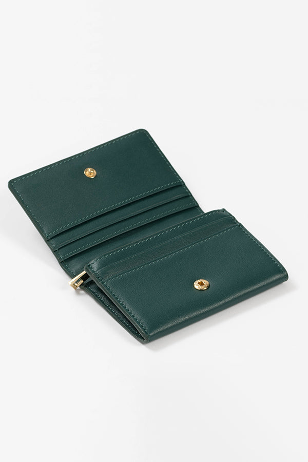 
                  
                    Abstract Swirl Lines Leather Purse (Dark Green) | Harper & Blake
                  
                