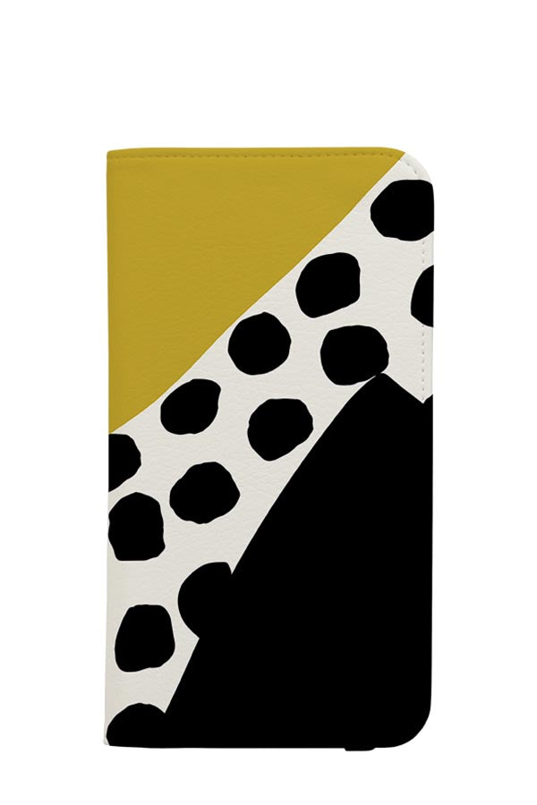 Abstract Dots Wallet Case (Black)