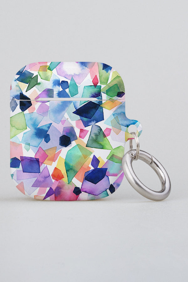 Crystal Gems Minerals By Ninola Design AirPod Case (Colourful) | Harper & Blake
