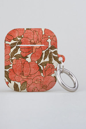 Floribunda By Amy MacCready AirPod Case (Red) | Harper & Blake