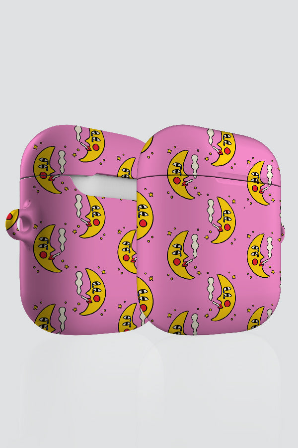 
            
                Load image into Gallery viewer, Sassy Moon By Aley Wild AirPod Case (Pink) | Harper &amp;amp; Blake
            
        