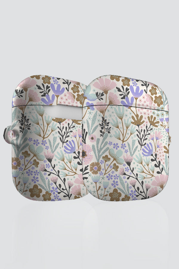 Candy Flowers by Garabateo AirPod Case (Cream) | Harper & Blake