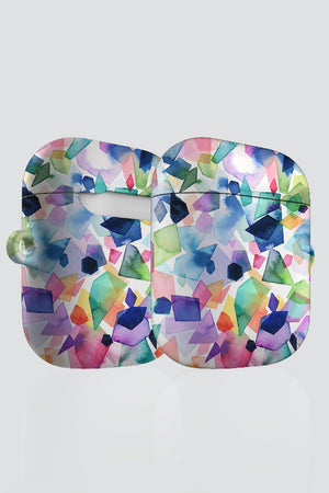 Crystal Gems Minerals By Ninola Design AirPod Case (Colourful) | Harper & Blake