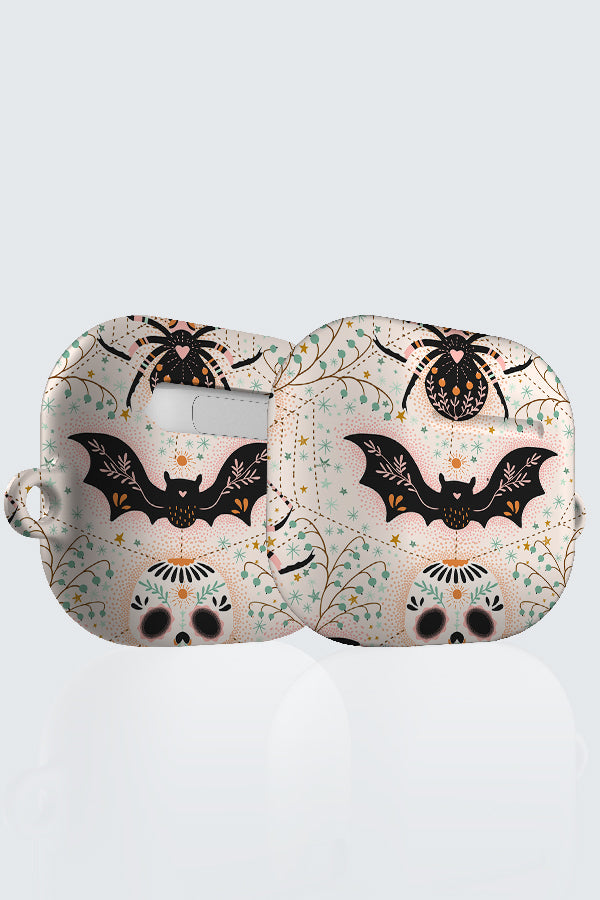 Pastel Halloween by Garabateo AirPod Case (Cream) | Harper & Blake