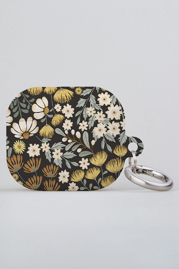 Floral Wilderness Garden by Garabateo AirPod Case (Grey) | Harper & Blake