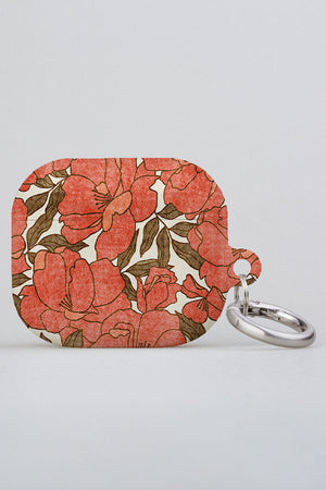 Floribunda By Amy MacCready AirPod Case (Red) | Harper & Blake