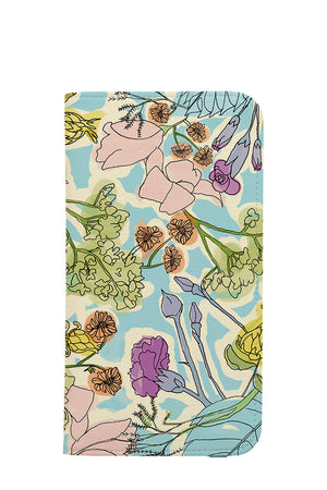 
            
                Load image into Gallery viewer, Bouquet Sunny Day by May Cart Print Art Wallet Phone Case (Blue) | Harper &amp;amp; Blake
            
        