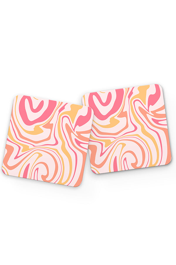 
                  
                    Bold Marble Swirl Drinks Coaster (Pink) | Harper & Blake
                  
                