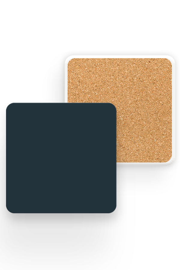 
                  
                    Dark Blue Plain Block Colour Drinks Coaster | Harper & Blake
                  
                