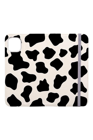 Cow Print Wallet Case Wallet Case - Harper & Blake