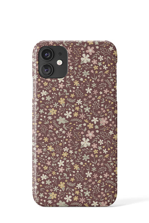 
            
                Load image into Gallery viewer, Dainty Floral by Dottie &amp;amp; Caro Phone Case (Brown) | Harper &amp;amp; Blake
            
        