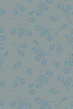 Floral Blooms Wallpaper (Mint) | Harper & Blake