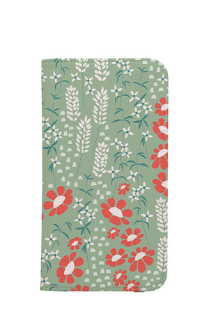 Floral Collection by BlueLela Wallet Phone Case (Green) | Harper & Blake
