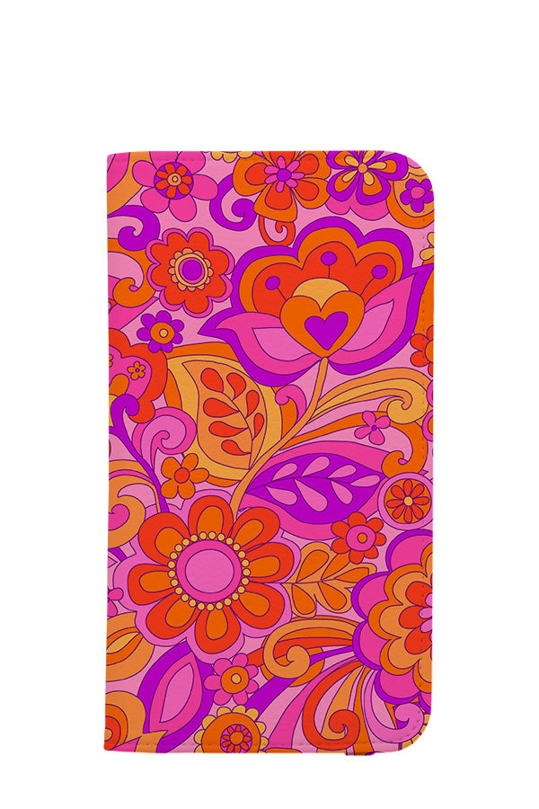 Flower Power by Cressida Carr Wallet Phone Case (Pink)