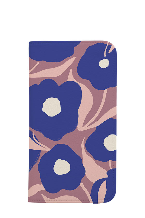 
            
                Load image into Gallery viewer, All Over Flowers Blue by Julia Schumacher Wallet Phone Case (Blue) | Harper &amp;amp; Blake
            
        