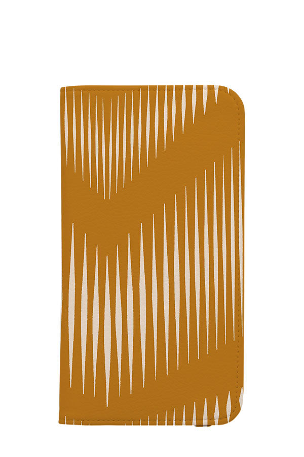 
            
                Load image into Gallery viewer, Boho Desert Sun by Julia Schumacher Wallet Phone Case (Mustard) | Harper &amp;amp; Blake
            
        